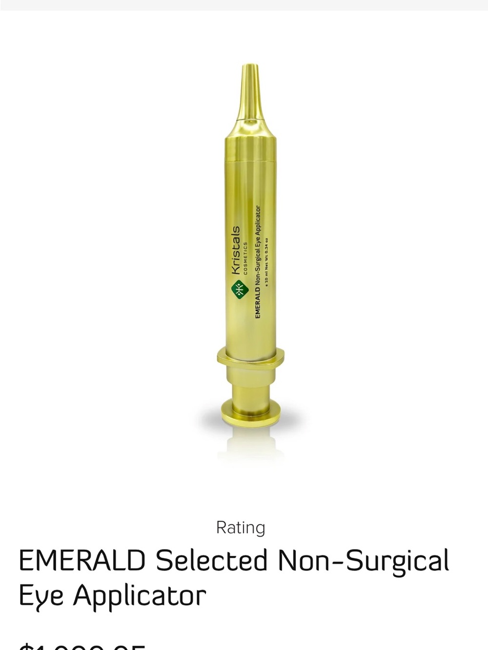 Emerald Non-Surgical Eye Applicator